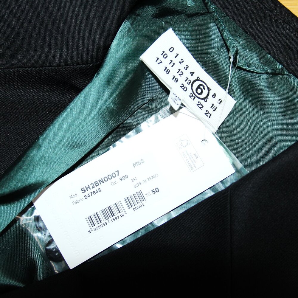 BNWT AW24 MM6 MAISON MARGIELA SINGLE STITCH BLAZER JACKET 48 & 50 - Picture 10 of 16